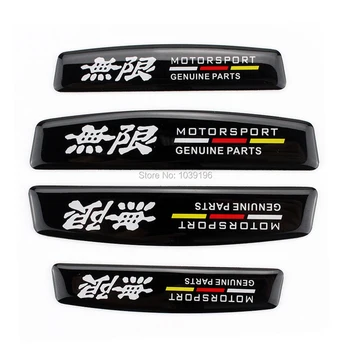 

40 x Car Styling Door Edge Guard Protector Strips Anti-collision Anti-scratch Trim Door Edge Guard Stickers For Mugen Power