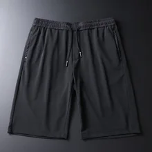 Мужские пляжные шорты с карманами на молнии, модные шорты для бега для отдыха, быстросохнущие повседневные шорты, дышащие мужские шорты, большие размеры 4769