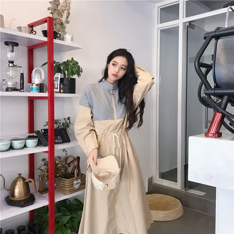 sporty sweater dress