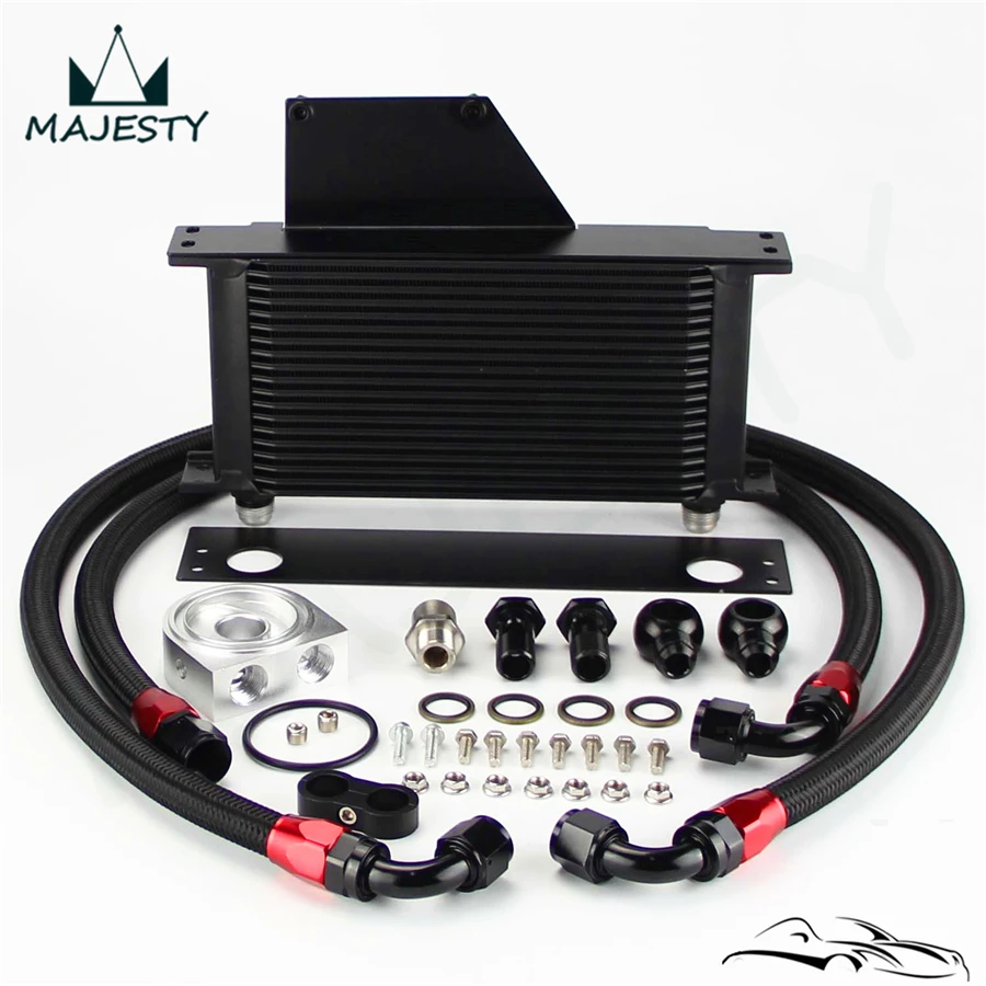 ^*Best Offers Aluminum 10-AN Oil Cooler kit 19 Row AN10 Bolt on fit 01-05 Impreza WRX ^*Best Offers Aluminum 10-AN Oil Cooler kit 19 Row AN10 Bolt on fit 01-05 Impreza WRX