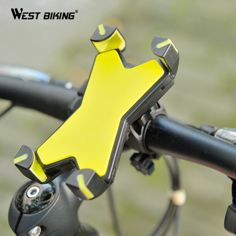 Велосипедный держатель для телефона West Biking регулируемый с поворотом на 360