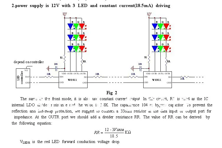 50 шт. DC5V WS2811 светодиодный пиксельный узел, с прозрачной провода; Размер: L26mm* W18mm* H22mm