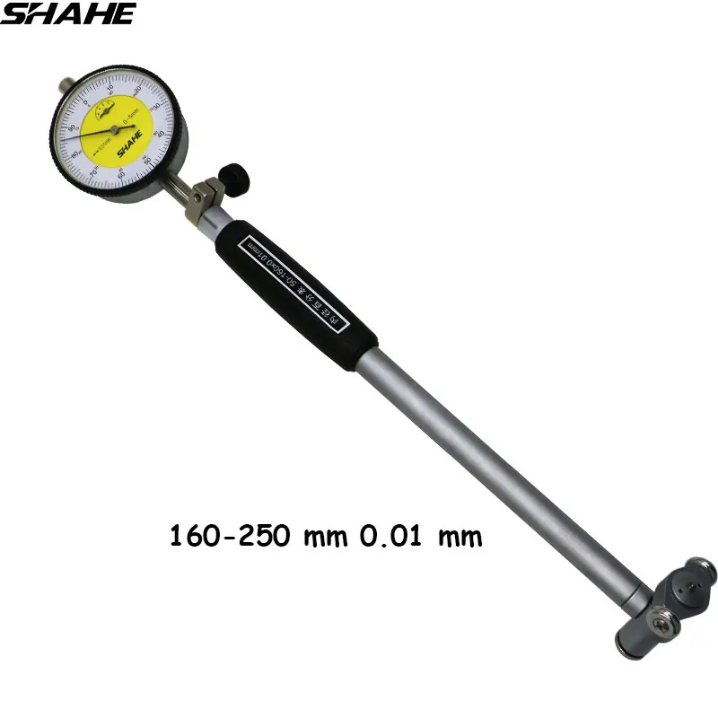 SHAHE 160 250 mm dial bore gauge indicator dial guage bore measuring