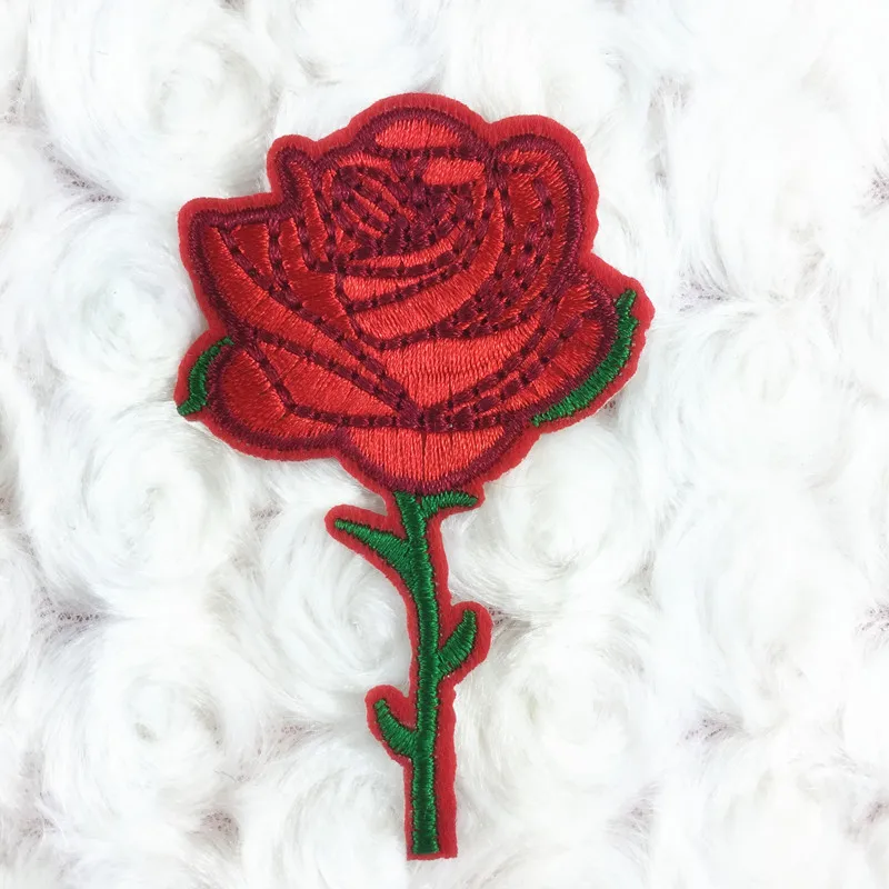 

1 Pcs 11 Styles Rose Flower Leaves Embroidery Iron On Applique Patch Sew On Patch Craft Sewing Repair Embroidered