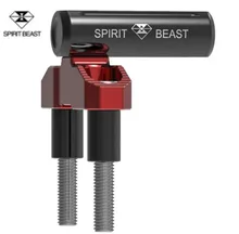 SPIRIT BEAST Motorcycle Handlebar Pressure Code Extension Rod Modified Mobile Phone Bracket Navigation Multi-function Seat sp motorcycle handlebar modified very cool rearview mirror holder multi functional extension rod