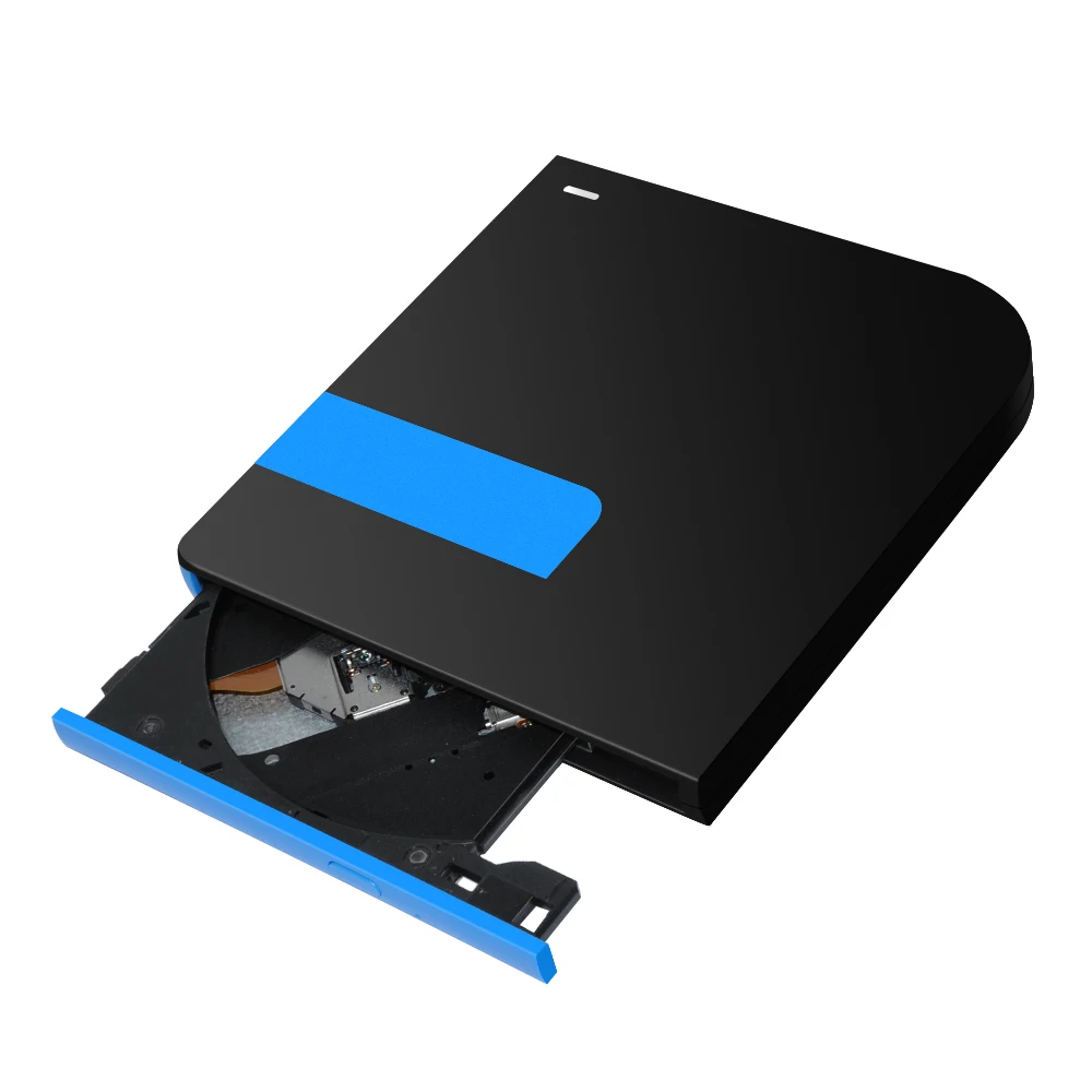 Внешний DVD диск Deepfox портативный оптический привод USB 3 0 для ноутбука и
