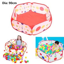 90 см складной детский океан мяч игрушки для бассейна палатка уличная игра в помещении палатка для игр Высокое качество Рождественский подарок на день рождения