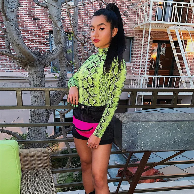 green snake skin bodysuit21