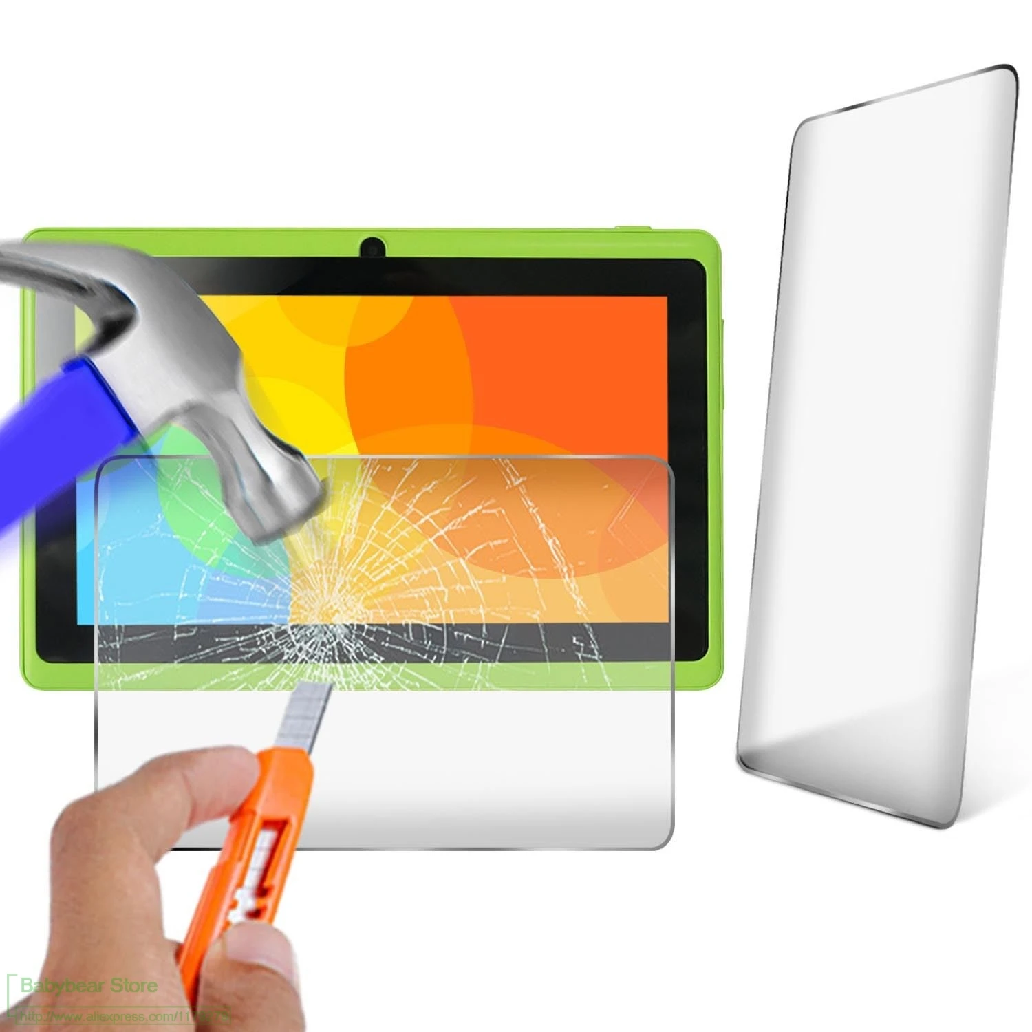 9H Закаленное стекло протектор экрана для IRULU eXpro 1x1 7 &quotQ88 Q8 Allwinner A33 A23 7&quot Android
