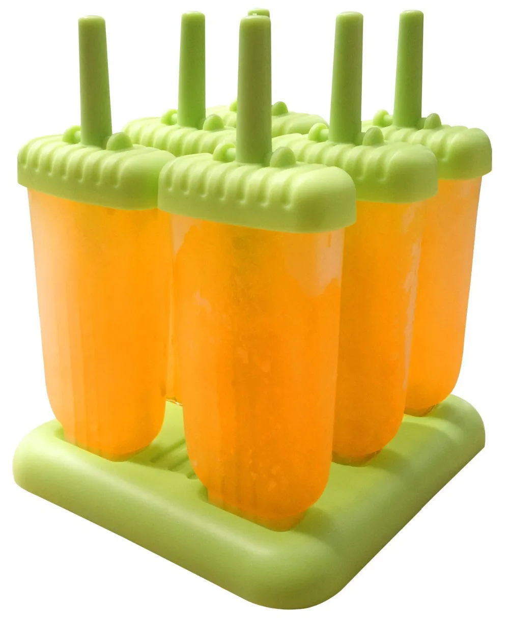 Plastic Popsicle Mold Tray Cream Mold Ice Tray Lolly Maker Frozen Mould Tool N7 