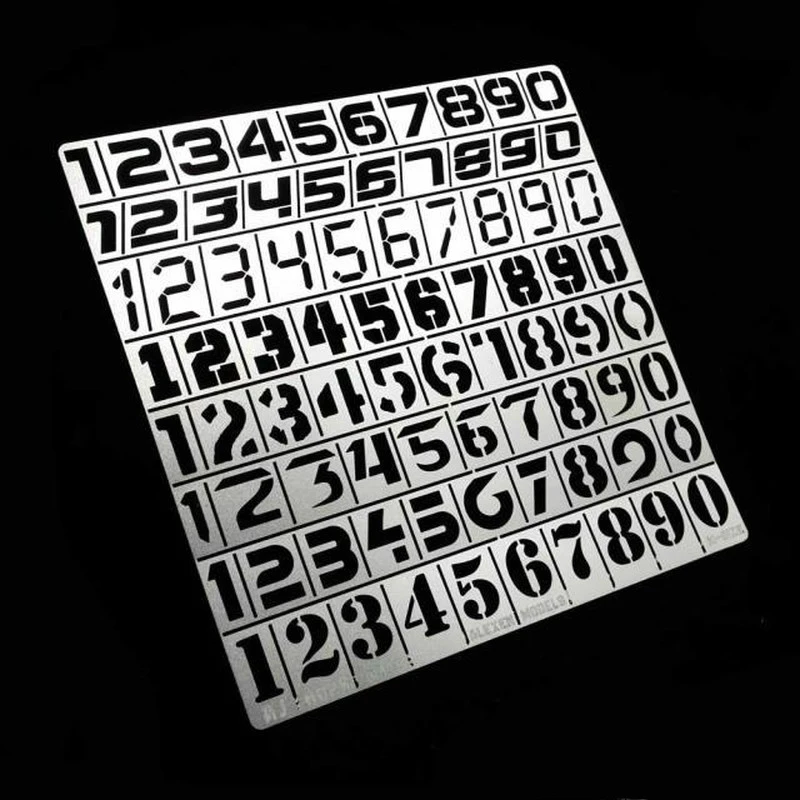 1/35 Military Model Heavy Equipment Serial Number Leak Spray A Chariot Armor Design Leakage Spray Board Spray Plates Model Tools