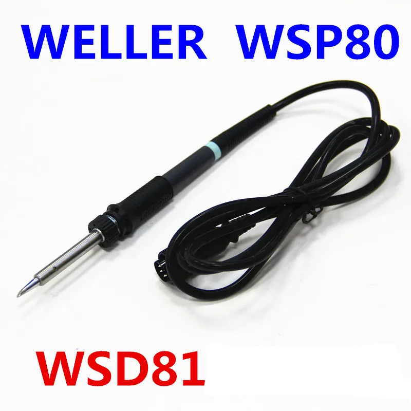 80W 24V Electric Adjustable Temperature Soldering Iron Weller WPS 80 Digital Soldering iron soldering irons for WSD81 station - Цвет: handle