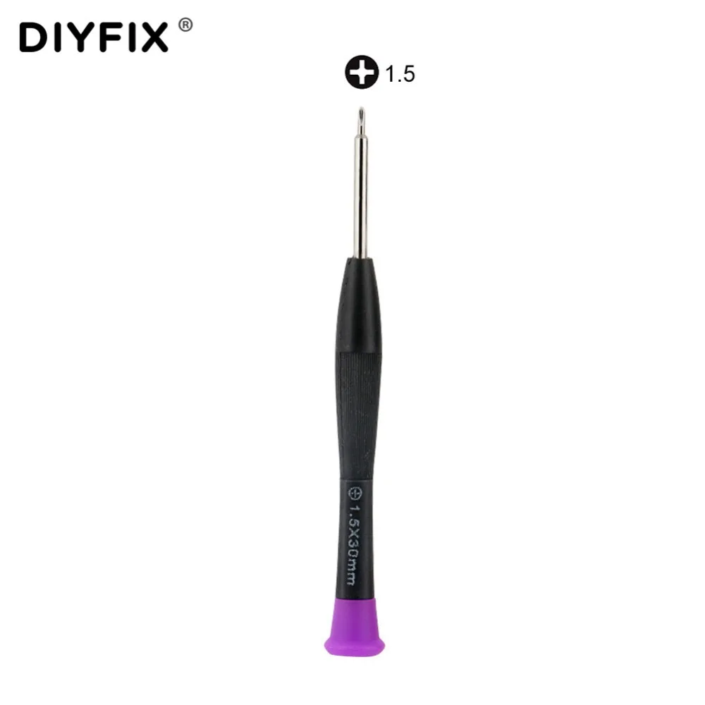 Прецизионная отвертка DIYFIX P2, P5, Pentalobe 1,5, плоская головка, 1,5, крестовая, 0,6, Y-образный наконечник для MacBook мобильный телефон, MP3, инструменты для ремонта и открывания (art.: 7a82f210f) - 7a82f210f