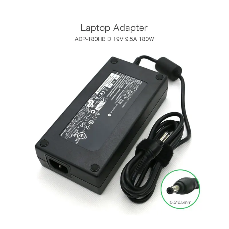 

New19V 9.5A 180W ADP-180HB D PA-1181-02 Power Charger for Asus G55VW-DH71 G75VW-NS72 G75VX-T4025H G55VW-DS71 ADP-180HB Computer
