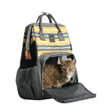 Модная оксфордская тканевая сумка для домашних животных, кошка, собака, сумка для путешествий, переносная сумка, рюкзак, удобная чихуахуа