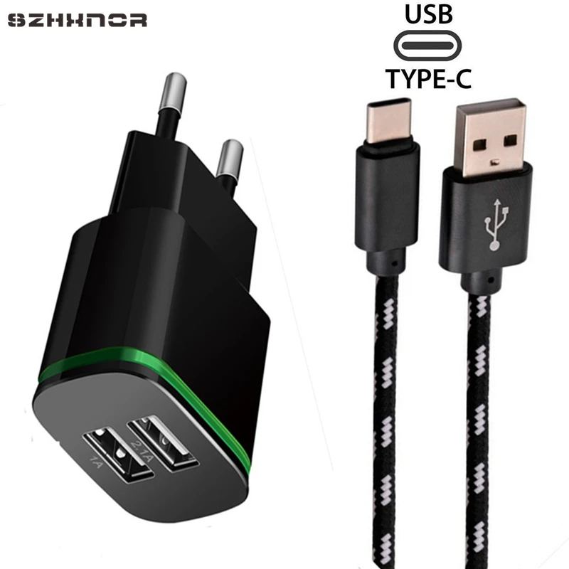 

Type C Data Cord Safe fast Charger + 2 port 2A USB charger for samsung s8 lg G6 g5 huawei P10 Xiaomi mi 8 mi8 Nubia z11 z17 mini