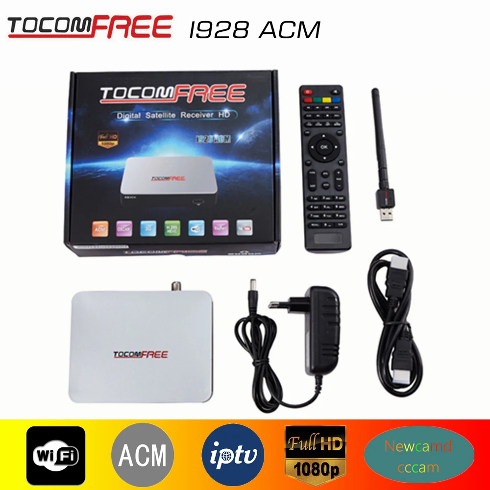 Agora IPTV Cccam Newcamd I928ACM Tocomfree Receptor De Sat lite Para A