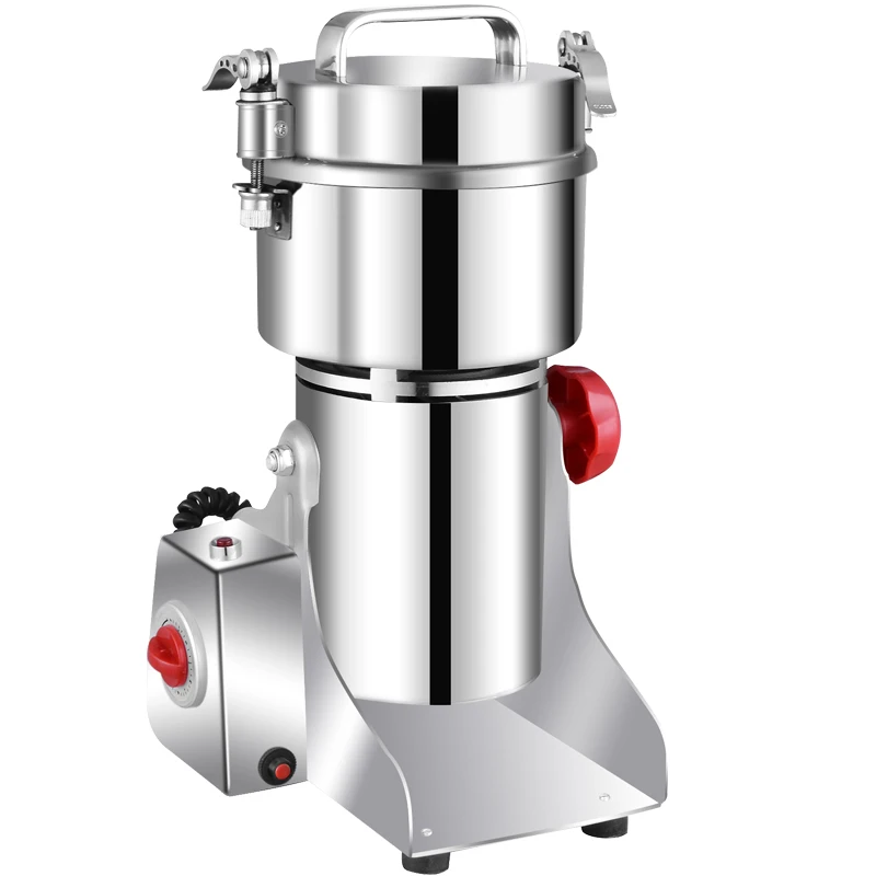 

700g Swing Type Electric Grains Herbal Powder Miller Dry Food Grinder Machine high speed Intelligent Spices Cereals Crusher
