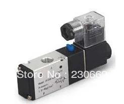 1/4 ''порты 3V210 08 DC 24V 2 положения 3 пути пневматический Соленоидный клапан|solenoid