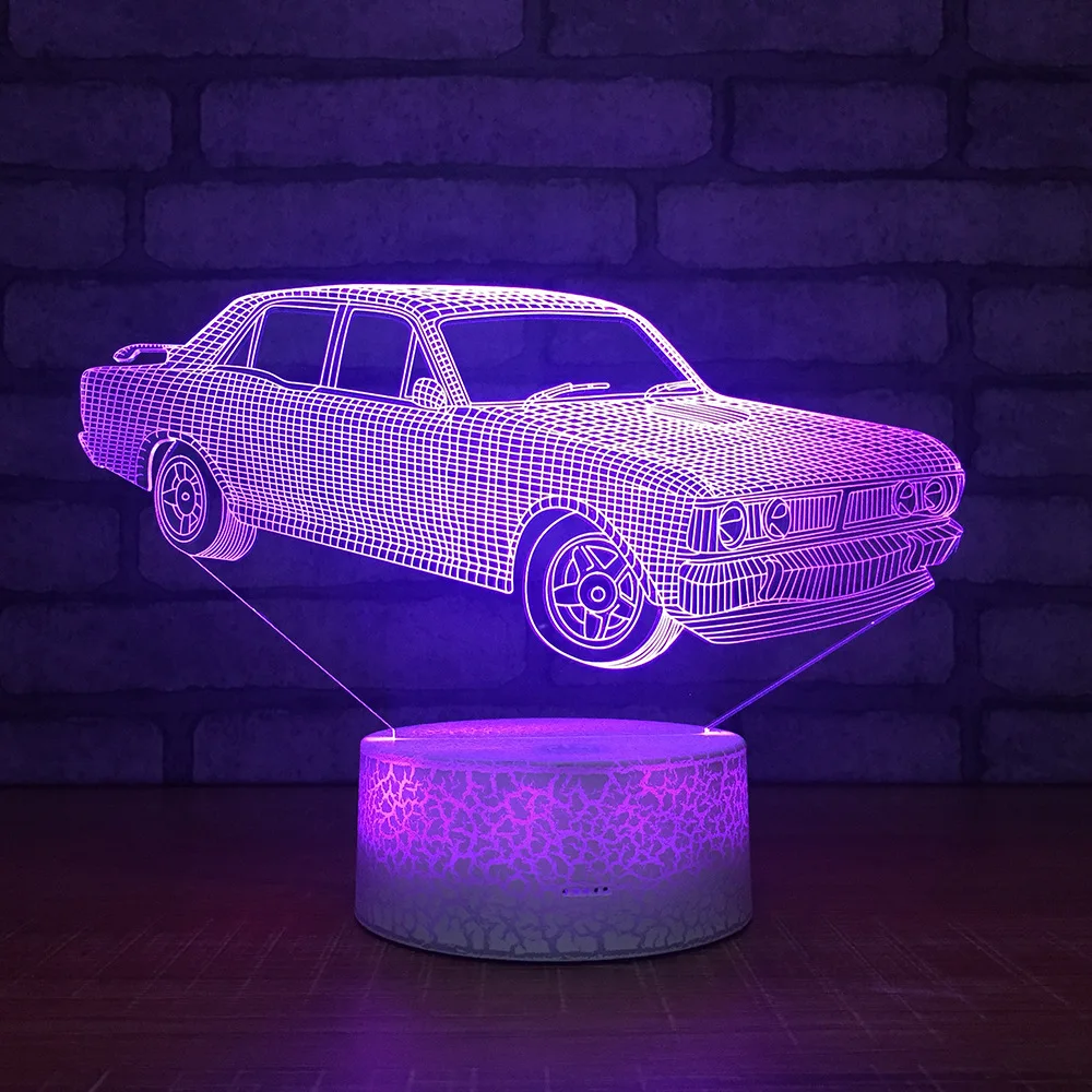 Оптовая продажа с фабрики автомобильные ночные светильники новый креативный
