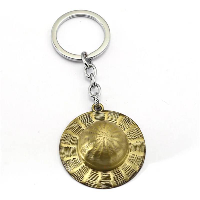 

ONE PIECE Key Chain Luffy straw hat Key Rings For Man Gift Chaveiro Car Keychain Anime Key Holder Souvenir HF12139