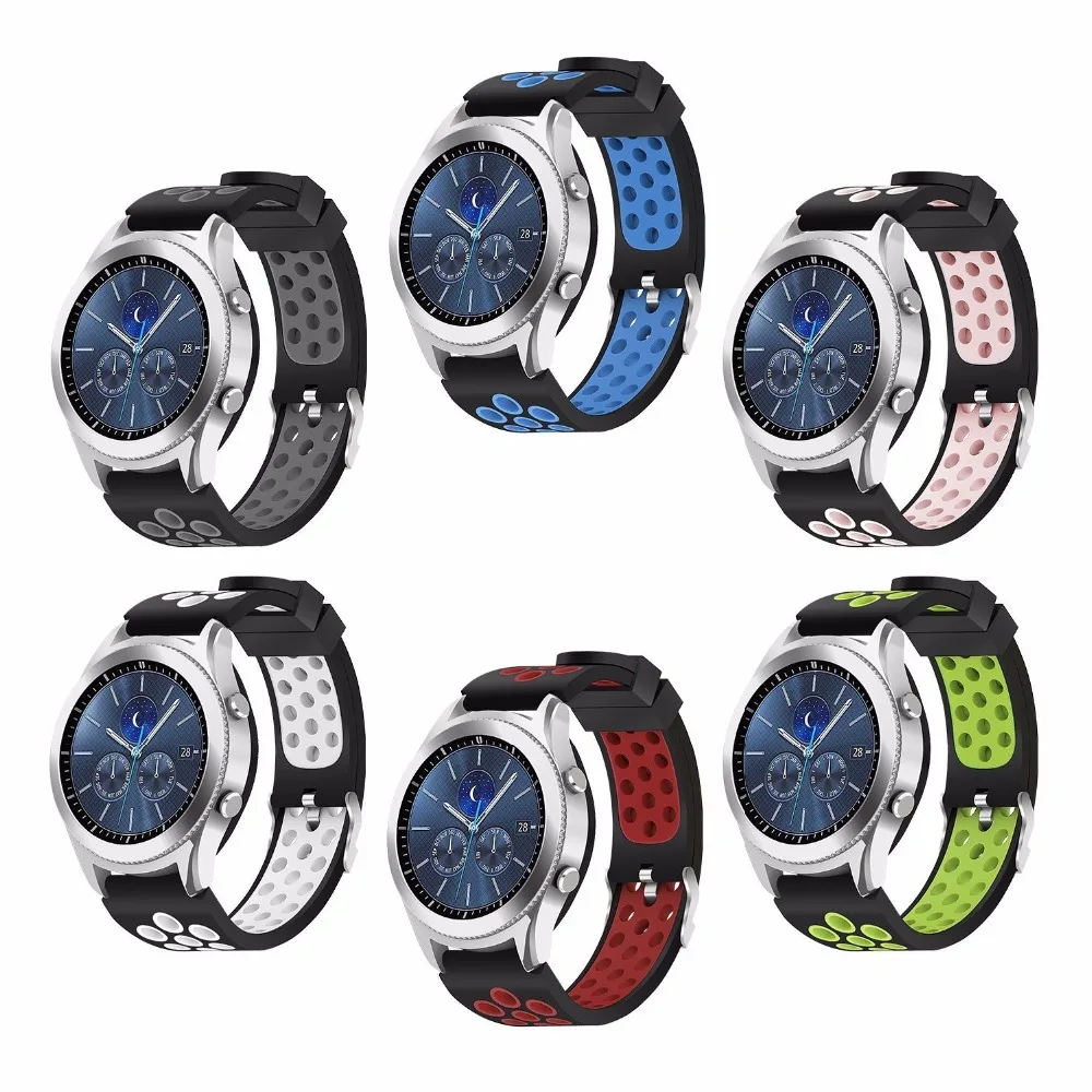 Ремешок силиконовый для Samsung Gear S3 Classic/Frontier R770|wristband strap|samsung gear strapsamsung s strap |