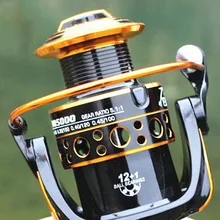 Точечный пробой новое поступление 2000-6000 спиннинговые Рыболовные катушки дальние колеса, высокое качество 5,2: 1 морская Рыболовная катушка быстрая транспортировка