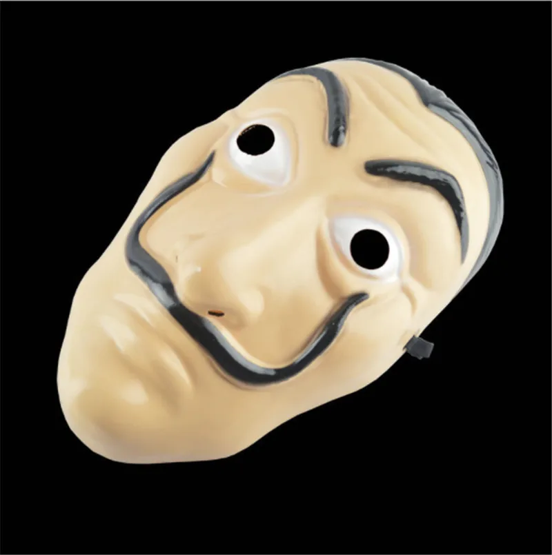 La Casa De Papel маска Salvador Dali пластиковое лицо забавные костюмы с масками маска для косплея тушь для ресниц Dali маска деньги Heist