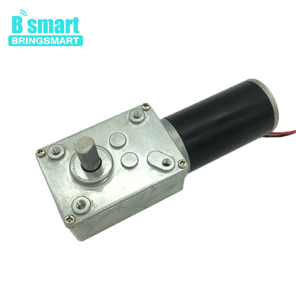 Bringsmart a58sw31zy электродвигатель 70kg. см DC червь мотор Двигатель 12 В 24 электро мини