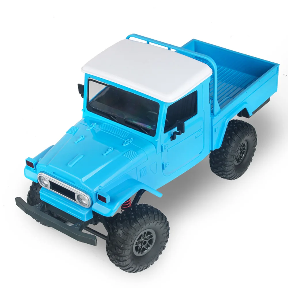 WPL RC автомобиль MN-45 комплект RTR 1/12 Масштаб 2,4 г 4WD несколько цветов Rc автомобиль светодиодный свет гусеничный Альпинизм внедорожный грузовик FJ45 для мальчиков детей