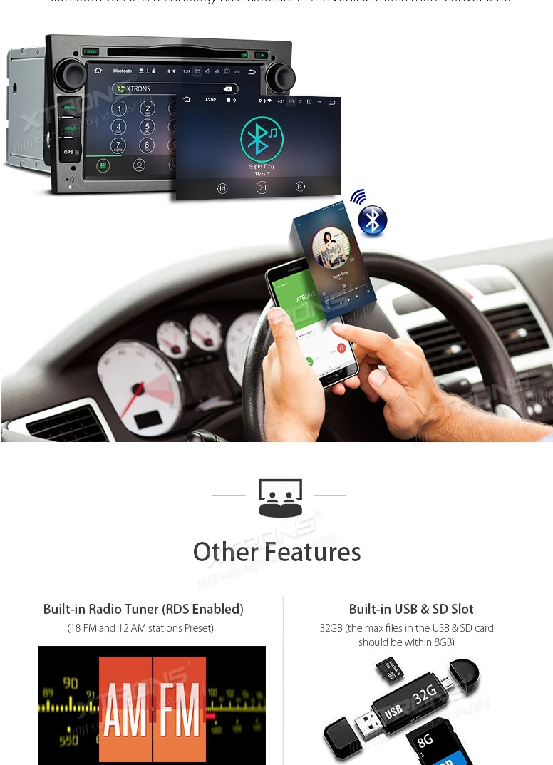 Top 7" Android 7.1 Nougat OS Car DVD for Opel/Vauxhall Antara 2006-2011 & Zafira (B) 2005-2012 & Vivaro 2006-2010 & Vectra 2005-2008 14 Top 7" Android 7.1 Nougat OS Car DVD for Opel/Vauxhall Antara 2006-2011 & Zafira (B) 2005-2012 & Vivaro 2006-2010 & Vectra 2005-2008 14