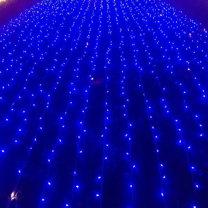50/100 м AC220V 400/600 светодиодный S Фея светодиодный строка светильник на открытом воздухе Водонепроницаемый Праздничная Гирлянда для рождественской вечеринки, Свадебная вечеринка