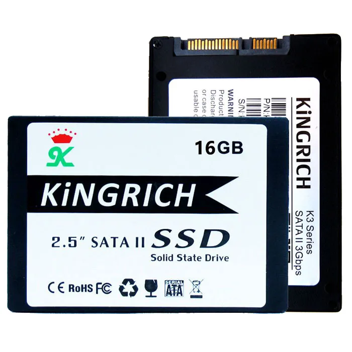 Новый SATA SSD 16 ГБ SATA2 Жесткий Диск 2 канальный MLC флэш Твердые государства Для Spec