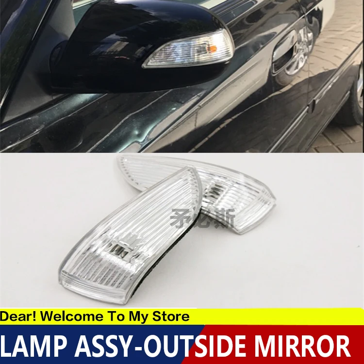 

for Hyundai Elantra 2006 rear view mirror turn signal light rearview side lamp cover 876142H000 876242H000