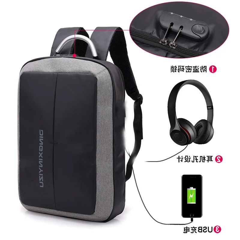 

Guard Bag Casual Backpack Large Capacity Functional Fashion Package