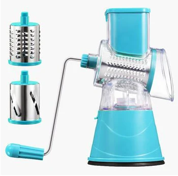 

Manual Vegetable Cutter Slicer Kitchen Accessories Multifunctional Round Slicer Potato Cheese Kitchen Gadgets