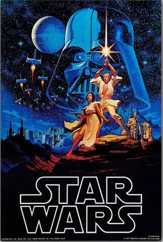 Star Wars Art Wall Decor Silk Print Poster Star Wars Art Wall Decor Silk Print Poster