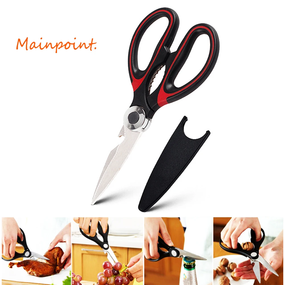 Multi function Kitchen Scissors Food Scissors Home Chicken Bone