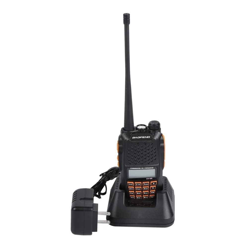Горячая распродажа! BF UV6R рация Civil Hand operated Radio talkie 5W отель строительство сайт