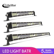 Crbrillar 10D 10 20 30 дюймов 78 Вт 156 Вт 234 Вт светодиодный рабочий светильник комбинированный 4x4 внедорожный светодиодный светильник для трактора лодки 4WD 4х4 грузовиков ATV