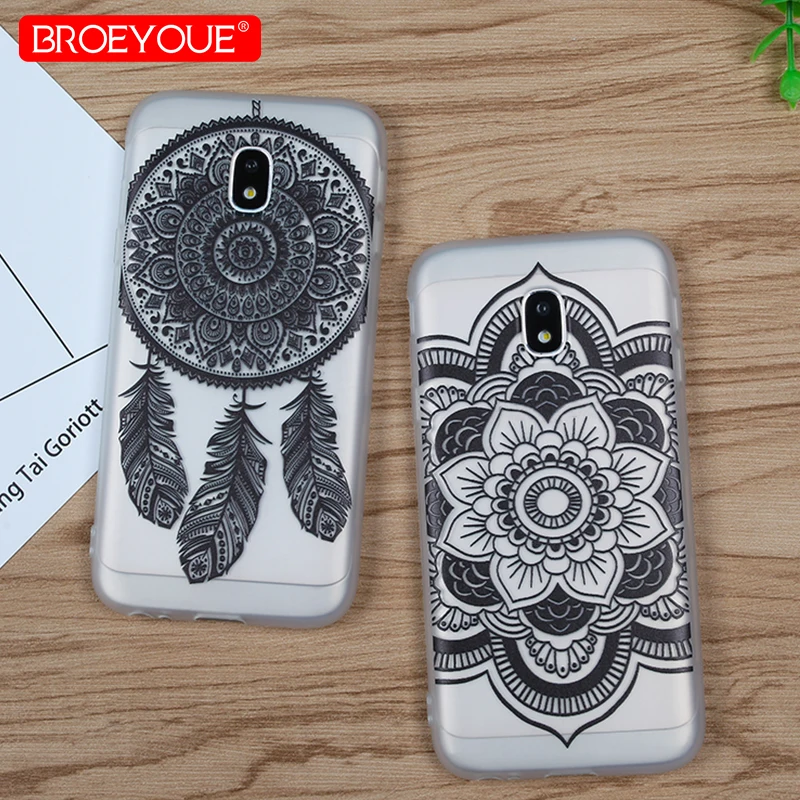 

Sexy Floral Phone Case For Samsung Galaxy S7 Edge S8 S9 Plus Lace Flower Soft TPU Silicone Cases Back Cover For Samsung S8 S9 S7