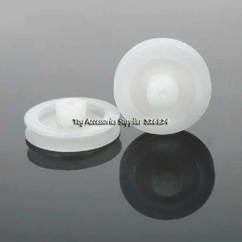 18mm Pulley Plastic Synchronization Round Belt Pulley DIY Handmade 30pcs/packin Pulleys from