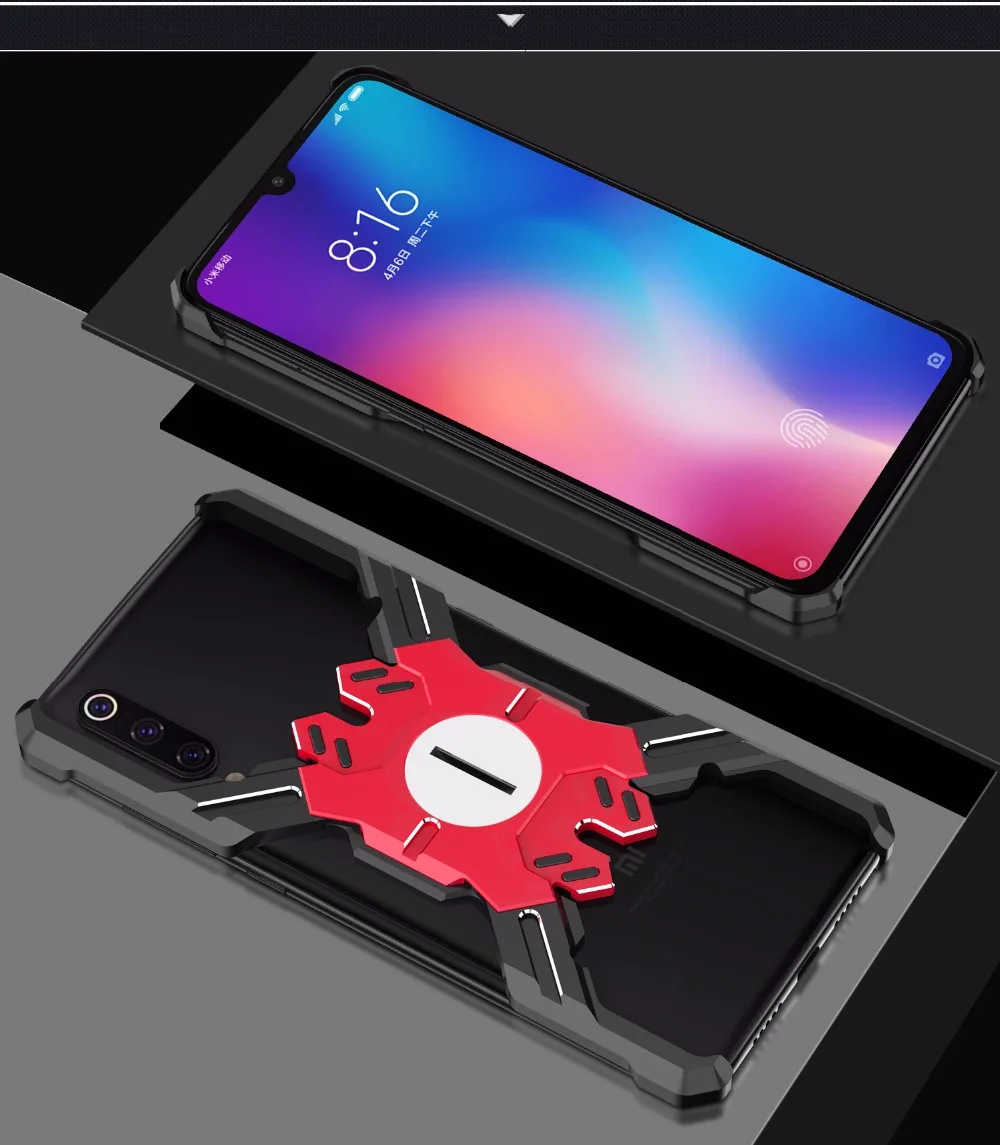 Для Xiaomi Mi 9 чехол Роскошный противоударный механический металлический алюминиевый каркас для телефона защитный чехол для Xiaomi Mi 9 защитный чехол