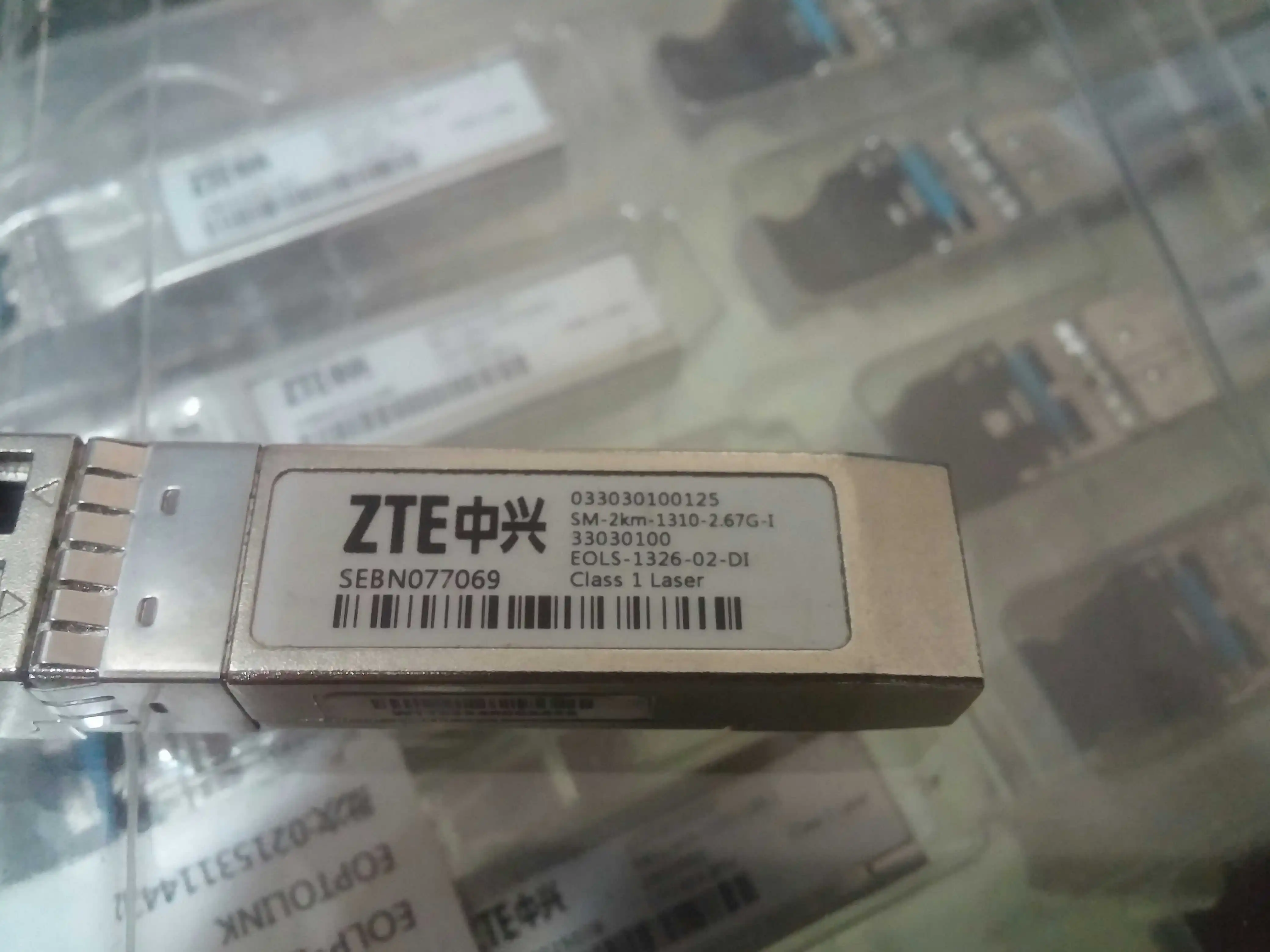 ZTE 033030100125 sm-2km-1310-2.67g-i оптический модуль