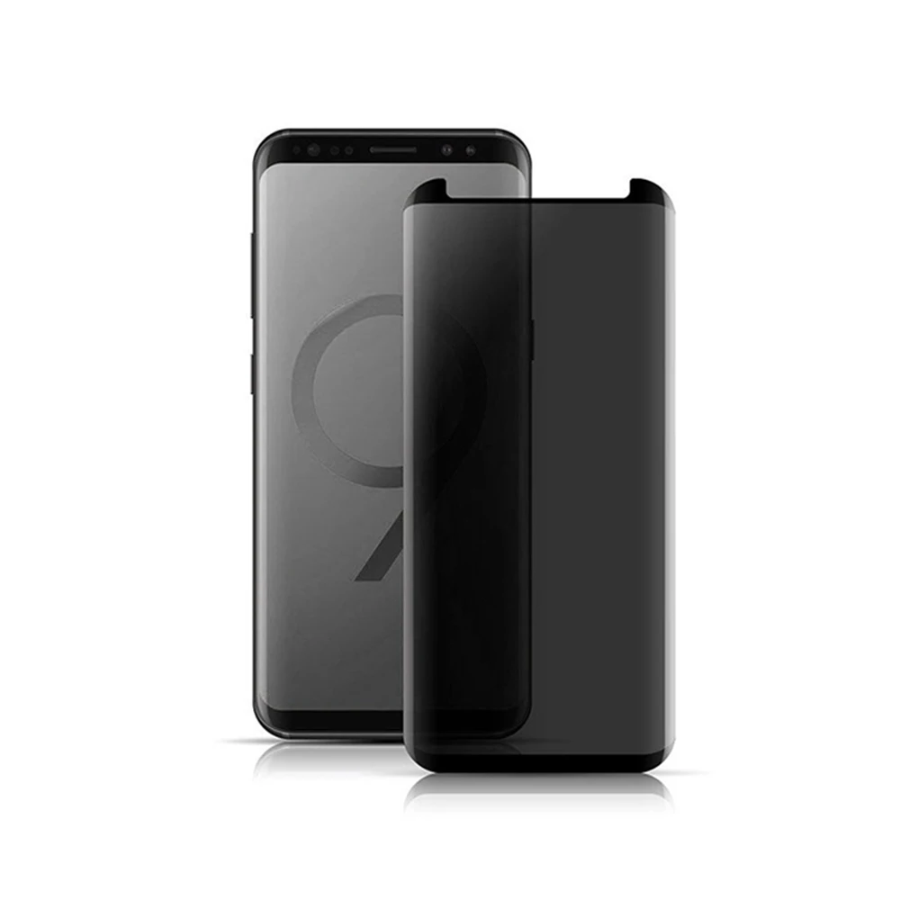 Анти шпионское закаленное стекло для samsung Galaxy S9 S8 Plus Note 8 9 Защита экрана конфиденциальности Анти-шок пленка 3D изогнутое стекло