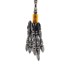 1 шт. PH2 1/" твердость Магнитная 65 мм 110 мм крестовая головка отвертка бит двойная головка электрический набор крестообразных отверток Phillips отвертка