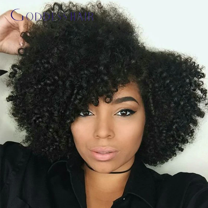 

180%density 14inch short lace front wigs brazilian full lace wig with baby hair human hair lace front  kinky curly virgin hair
