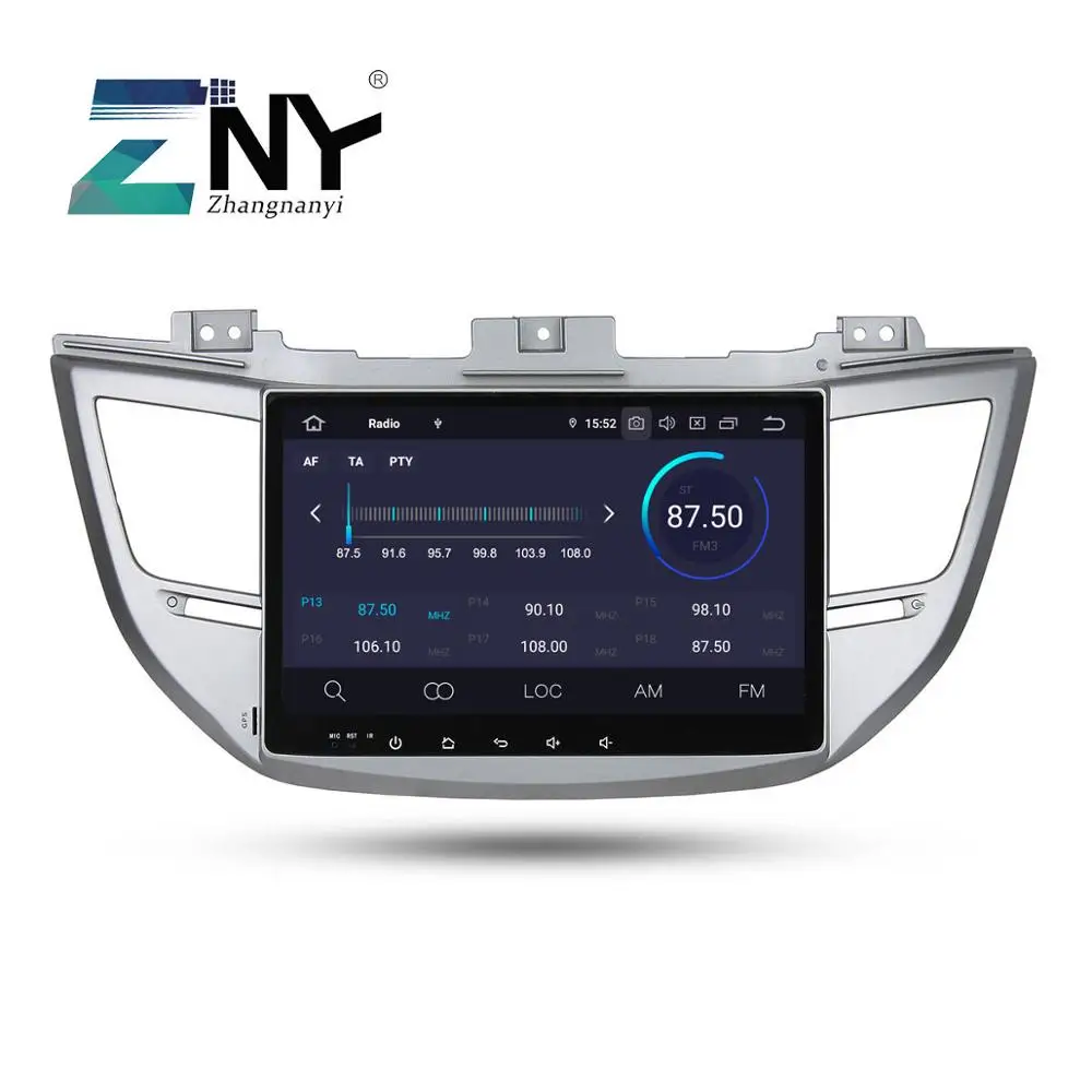 10 1 &quotips 2 Din Android 9 0 автомобильный стерео для hyundai Tucson IX35 2015 2016 2017 компактное