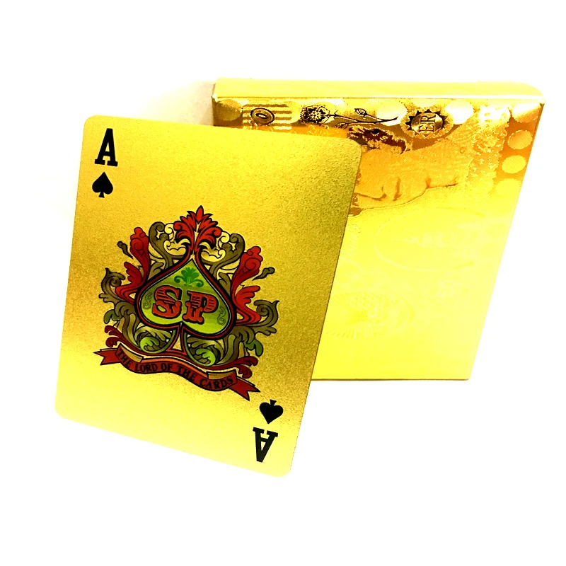 Игральные Карты Золотые Купить