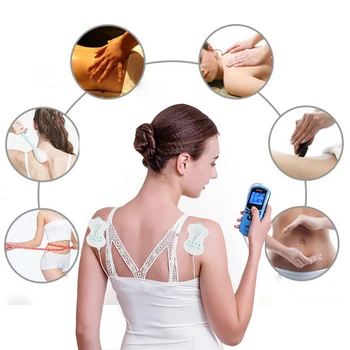 

Health Care Tens Acupuncture Electric Therapy Massageador with 4 Electrode Machine Pulse Body Slimming Sculptor Massager Apparat